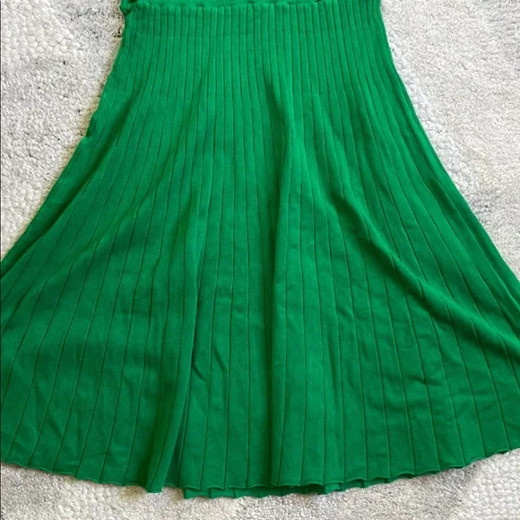 ✨5 for $15✨ A New Day Knitted Green Halter Neck Dress - Picture 9 of 9
